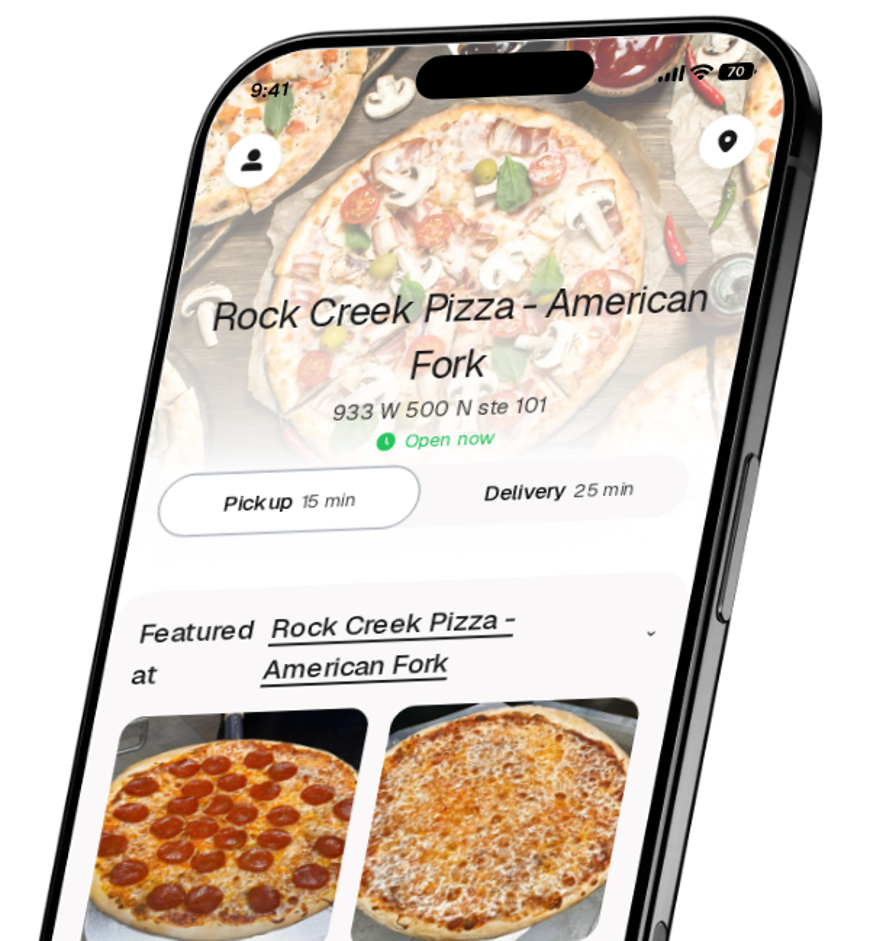 Rock Creek Pizza - American Fork app preview